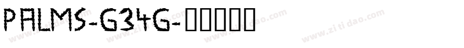 Palms-G34G字体转换