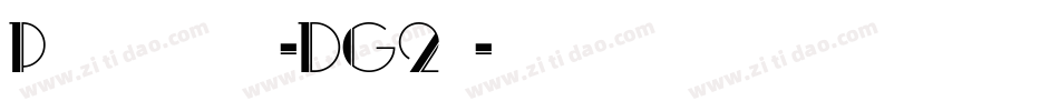 Parklane-DG2d字体转换