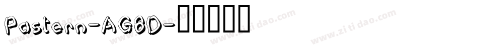 Pastern-AG8D字体转换