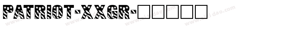 Patriot-xxgr字体转换
