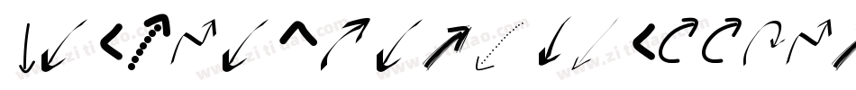 Peaxwebdesignarrows-2rGX字体转换