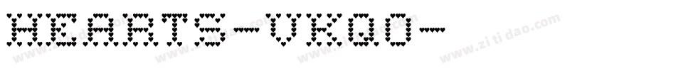 Hearts-vKqO字体转换