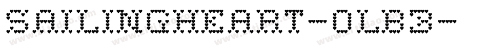 SailingHeart-OlB3字体转换
