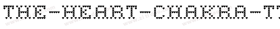 The-Heart-Chakra-TTF-2字体转换