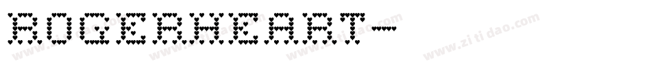 rogerheart字体转换