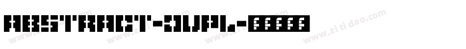 Abstract-dvPl字体转换