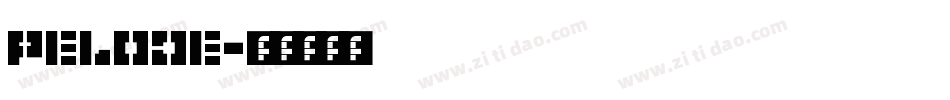 Pelode字体转换