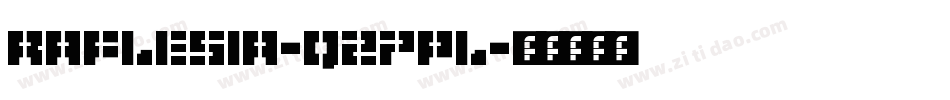 Raflesia-qZ7Pl字体转换