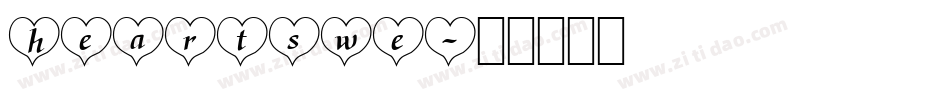 heartswe字体转换