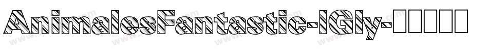 AnimalesFantastic-lGly字体转换