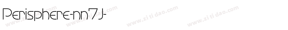Perisphere-nn7J字体转换