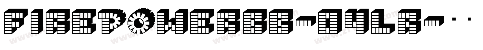 Firepowerbb-04lR字体转换
