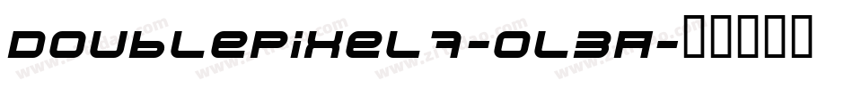 DoublePixel7-OL3A字体转换