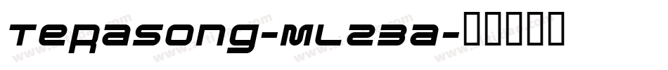 Terasong-mLZ3a字体转换