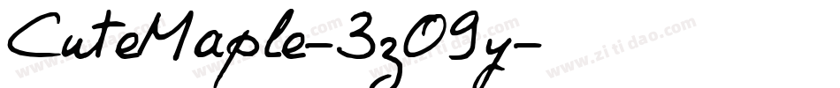 CuteMaple-3zO9y字体转换