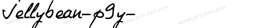 Jellybean-p9y字体转换