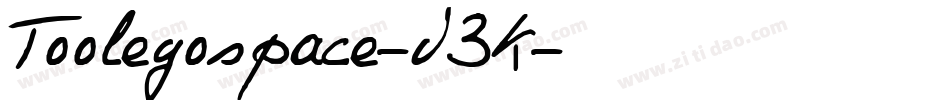 Toolegospace-d3K字体转换
