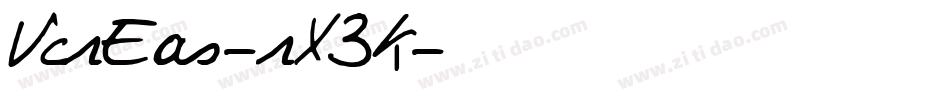 VcrEas-rX3K字体转换