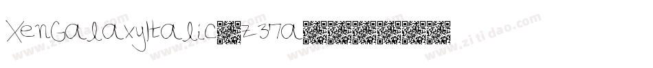 XenGalaxyItalic-z37a字体转换