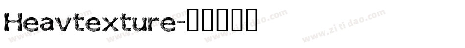 Heavtexture字体转换