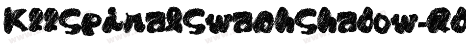 K22SpiralSwashShadow-Rdao字体转换