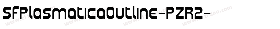 SfPlasmaticaOutline-PZR2字体转换