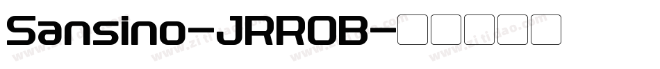 Sansino-JRR0B字体转换