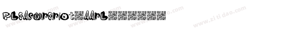 Pleasureriot-AarL字体转换