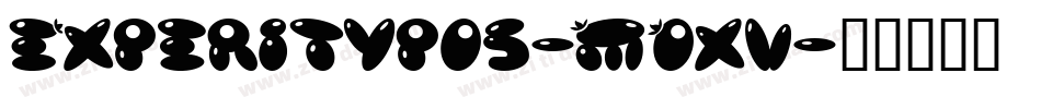 Experitypo5-MOxv字体转换