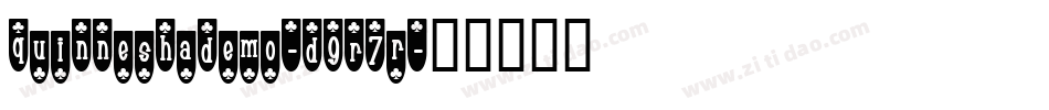Quinneshademo-d9r7R字体转换