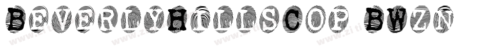 BeverlyHillsCop-BWzn字体转换