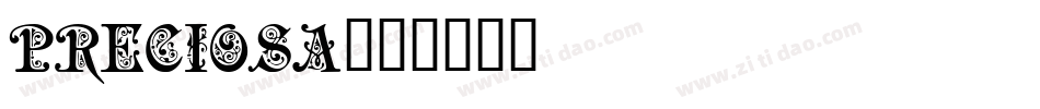 PRECIOSA字体转换