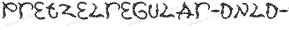 PretzelRegular-Dnld字体转换