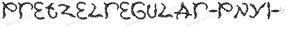 PretzelRegular-pny1字体转换