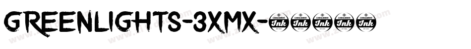 Greenlights-3XmX字体转换