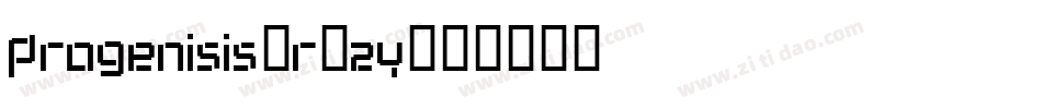 Progenisis-r4zy字体转换