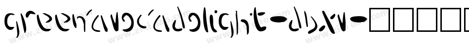 GreenAvocadoLight-dBxV字体转换