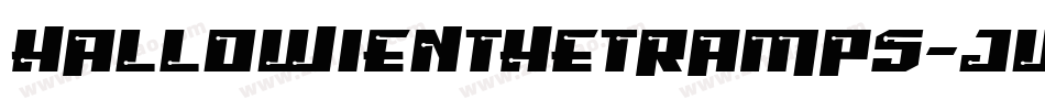 Hallowienthetramps-JWGm字体转换