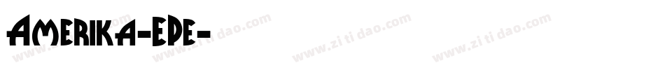Amerika-EPe字体转换