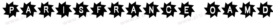 ParisFrance-oAmd字体转换