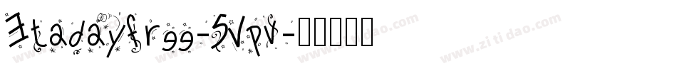 Etadayfree-5Vpv字体转换