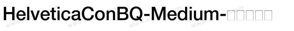 HelveticaConBQ-Medium字体转换