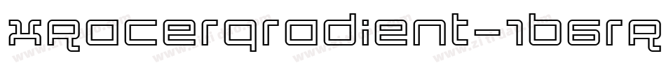 XRacerGradient-7B6rR字体转换