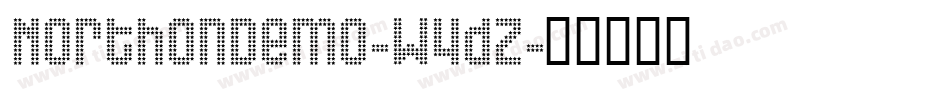 NorthonDemo-w4dz字体转换