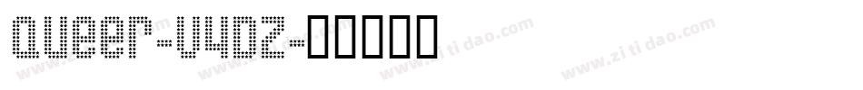 Queer-V4Dz字体转换