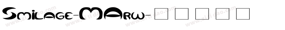 Smilage-MArw字体转换