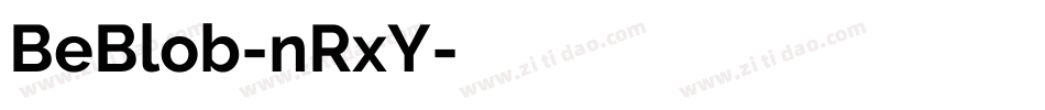 BeBlob-nRxY字体转换