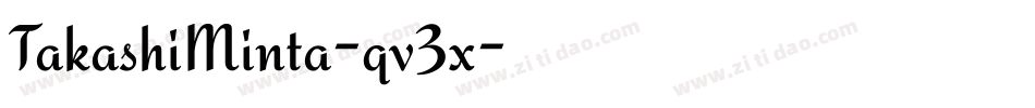 TakashiMinta-qv3x字体转换