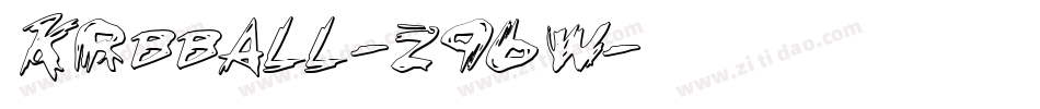 KrBball-z96w字体转换