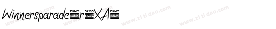 Winnersparade-r5XA字体转换